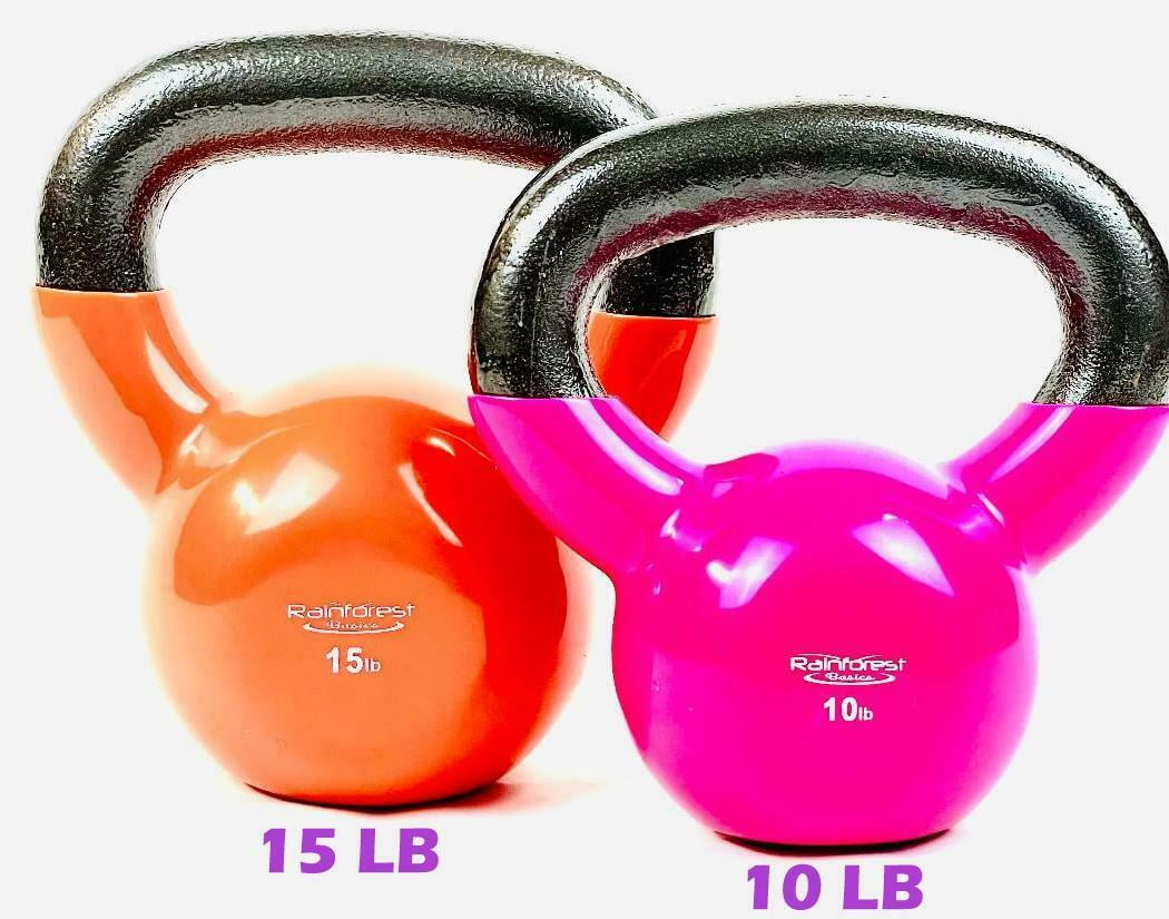 Rival Vinyl Coated Kettlebell - 10kg, Kettlebells, Home Gym Equipment, Fitness, Elverys