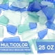 thumbnail image 2 of Relleno para jarrones Jetec Sea Glass Pieces, 710 g, azul, blanco y verde, 2 of 6