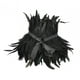 thumbnail image 3 of Chal de plumas, chal de plumas negras, decoración, vestido Punk con cordones, accesorios de disfraz de , Poncho envolvente para el hombro, capa Fernando Capa chal mujer, 3 of 8