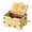 Beige, variant on BadPiggies Mini Wooden Music Box, You Are My Sunshine Engraved Hand Cranked Musical Case Toy Unique Gift for Kid (Beige)