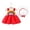 Red, variant on MXIEZI Baby Girls Sling Dress 6 Months-3 Years Newborn Halter Sleeveless Dresses Summe Colorful Beach Sundress