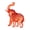 Red, variant on Yihuala Crystal Elephant Statues Elephant Figurines Home Decors Table Centerpieces Glass Art Animals Collectible