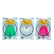 Davis Instruments Fish-Seeker Trolling Plane Three Color Multi Pack: Chartreuse 510, Hot Pink 511, Clear 512 - Ideal Planer Board for Fishing or Diving Fishing Tools - Outrigger And Sinker Replacement