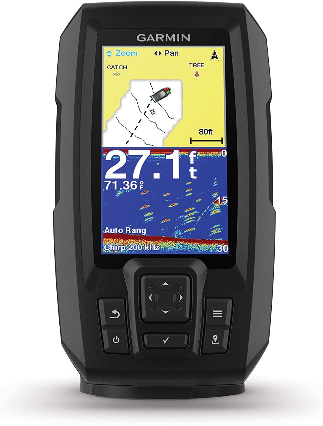 Garmin  010-01870-00 Striker Plus 4 With Dual-beam CHIRP Transducer for sale online 