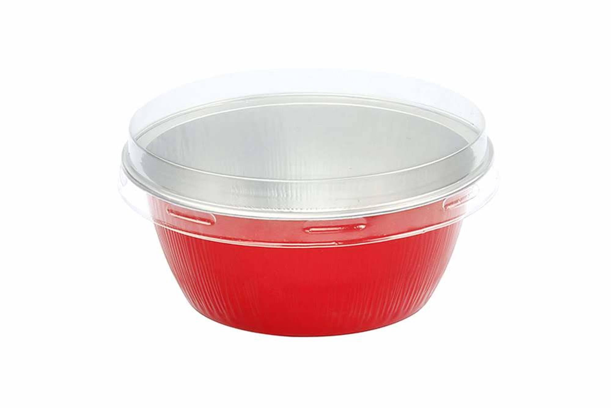 KitchenDance 4 ounce colored aluminum ramekinsbaking cupscolor and