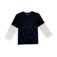 thumbnail image 1 of Camiseta gráfica Gymboree Boys Soccer Galaxy azul 6-12 meses, 1 of 1