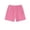 Hot Pink, variant on OSOLU Solid Color 2025 Summer Men's Fashion Seding Beach Fabric Knee Length Shorts Daily Relaxed Fit Breathable Active Athletic Casual Bottoms