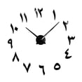 thumbnail image 1 of Reloj Adhesivo de Pared Sunnimix 3D Negro, 1 of 8