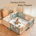 thumbnail image 5 of Foldable Baby Play Mat, PIGLOG Waterproof Playmats for Babies and Toddlers Kids, Safe Foam Playmat for Tummy Time, 50x50 Playpen Mat, Reversible Portable Baby Floor Mat for Infant, Toddler, Bear, 5 of 5
