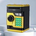 thumbnail image 2 of Alcancía Electrónica Cajero Automático Contraseña Caja Fuerte Huella Digital Inteligente Banca Automática Regalo para Niños, 2 of 5