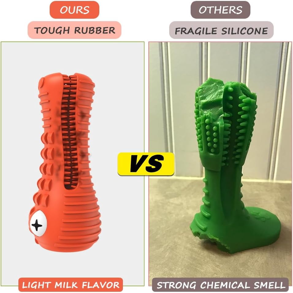 General Dog Toys for Aggressive Chewers Large Medium Breed, Indestructible Dog Chew Toys, Squeaky Interactive Tough Extremely Durable, Dogs Toothbrush Toys to Keep Them Busy