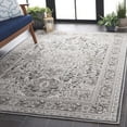 thumbnail image 3 of SAFAVIEH Cabana Joshua Medallion Indoor/Outdoor Area Rug, Grey/Ivory, 8' x 10', 3 of 13