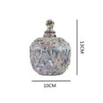 thumbnail image 2 of 2 Pcs Glass Candy Jar with Lid Decorative Candy Bowl Crystal Covered Storage Jar, 2 of 4