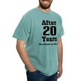 thumbnail image 4 of CafePress - 20Th Anniversary Funny Quote T Shirt - Mens Comfort Colors Shirt, 4 of 5