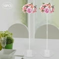 thumbnail image 4 of 10 Pack Acrylic Flower Vase Flowers Stand Table Decor Weddings Centerpiece, 31.5 inch, 4 of 19