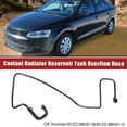 thumbnail image 2 of Manguera de desbordamiento del tanque del radiador de refrigerante Unique Bargains para Ford Fiesta S SE No.8V2Z-8B081-B/8V2Z-8B081-A, 2 of 7