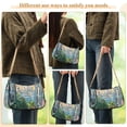 thumbnail image 4 of FORMRS Womens Shoulder Bag with Chain Strap Clutch Purse Cute Tote Handbag, Blue Sea Boat, 4 of 7