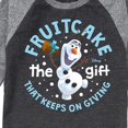 thumbnail image 3 of Frozen 2 - Olaf Fruitcake - Toddler And Youth Raglan Graphic T-Shirt, 3 of 6