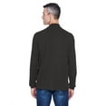 thumbnail image 2 of Adult Sueded Cotton Jersey Mock Turtleneck - BLACK - XL, 2 of 3