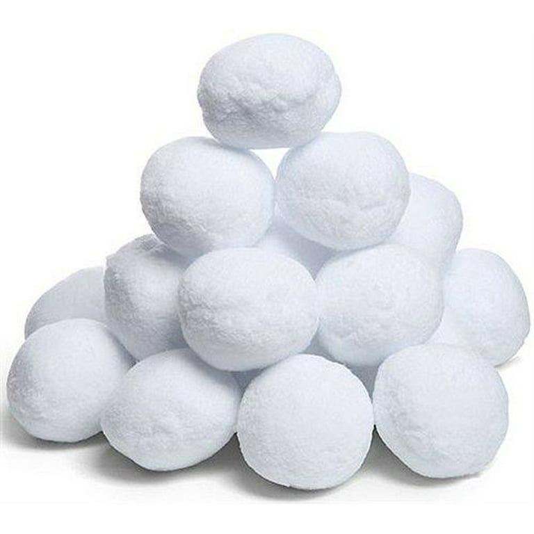 15 Count Package of Fake Indoor Snowballs
