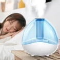 thumbnail image 4 of Humidificadores de niebla fría para el hogar, dormitorio, habitación grande, pequeños vaporizadores para bebés, niños, plantas de vivero con control táctil, apagado automático, silencioso, 4 of 4