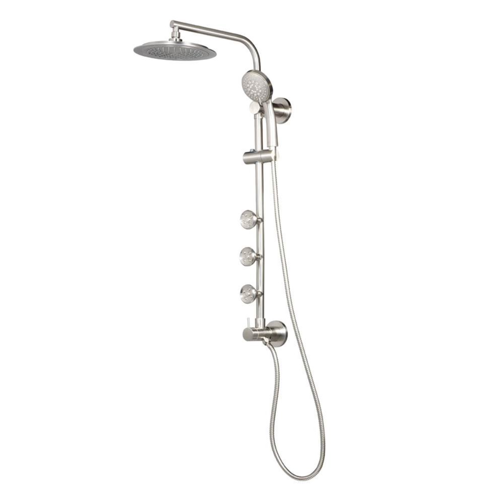 Pulse Shower Spas 1089BN PULSE ShowerSpas Lanai BrushedNickel
