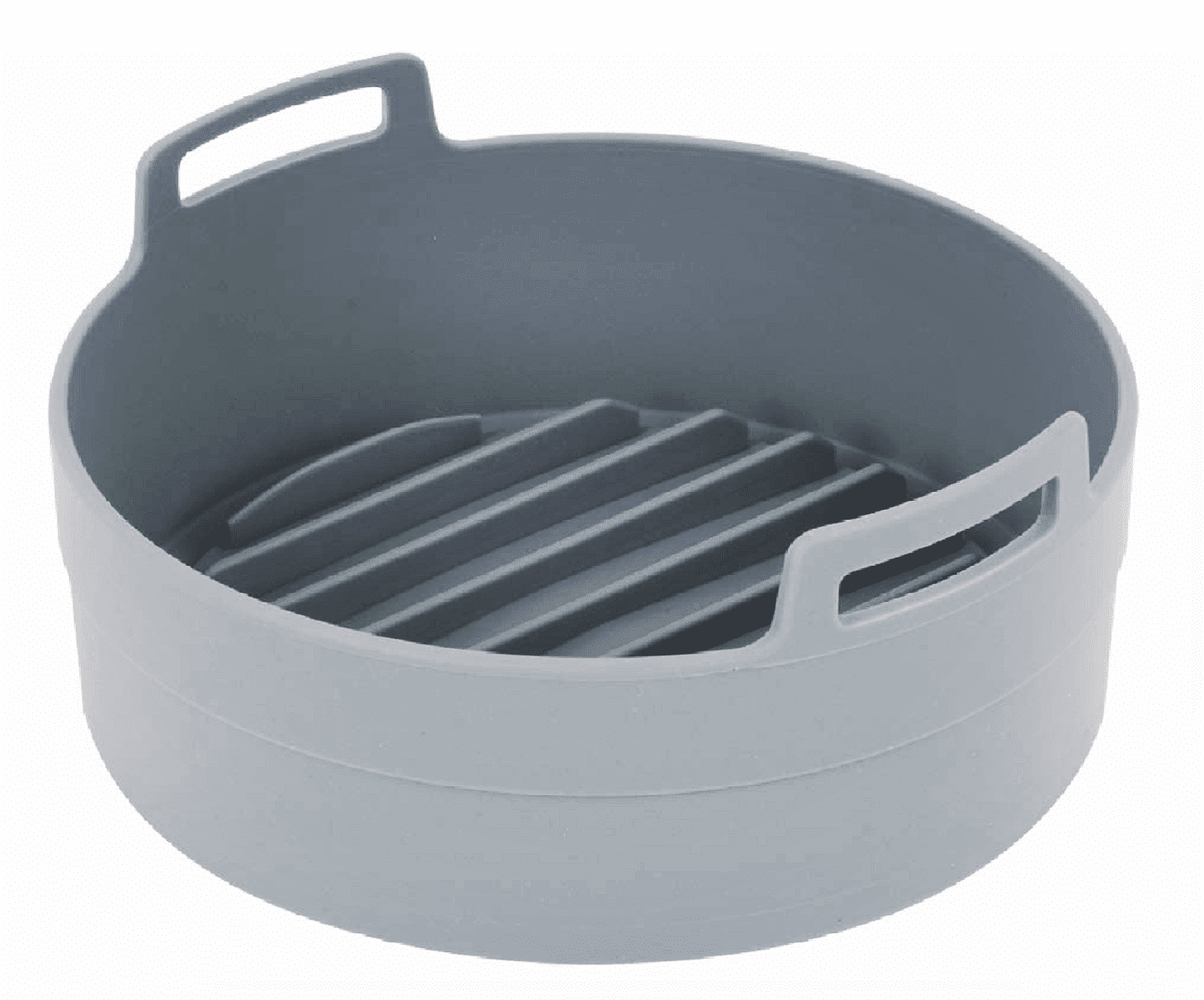 MOSFiATA Air Fryer Silicone Pot 2 Pack, 8 Inch Reusable Non-Stick Air –  mosfiata