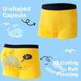 thumbnail image 2 of Boys Boxer Shorts- Pack of 5 Soft and Comfortable Dinosaur Underwear with Fun Colorful Dino Designs for Kids 2-8 Years Old, 2 of 6
