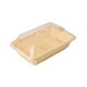 thumbnail image 5 of Cesta de pan,Cestas de pan de imitación de ratán Cestas de mimbre,Cesta de pan tejida con tapa de acrílico,Bandeja de frutas Bandeja de ratán para servir alimentos para la 35cmx25cmx15cm, 5 of 8