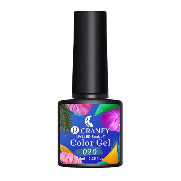 Esmalte de uñas en gel de 96 colores, 7,5 ml por frasco, fototerapia removible.