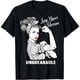 thumbnail image 1 of Camiseta de Mujer Guerrera del Cáncer de Pulmón - Conciencia Inquebrantable - Regalo - Negro, 1 of 7