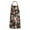 Boston Terrier Dog, variant on Boston Terrier Dog with Pioneer Flower Apron-Garden Aprons for Women with Pockets-Cotton Linen Waterproof Kitchen Cooking Gardening Aprons Adjustable for Kitchen,Cooking,BBQ and Salon 33x27 Inch