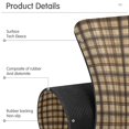 thumbnail image 4 of Yayeee Faucet Mat for Kitchen Sink 14.7" Diatomite Long Splash Guard Pad, Caramel Plaid Pattern, 2 Pack, 4 of 7