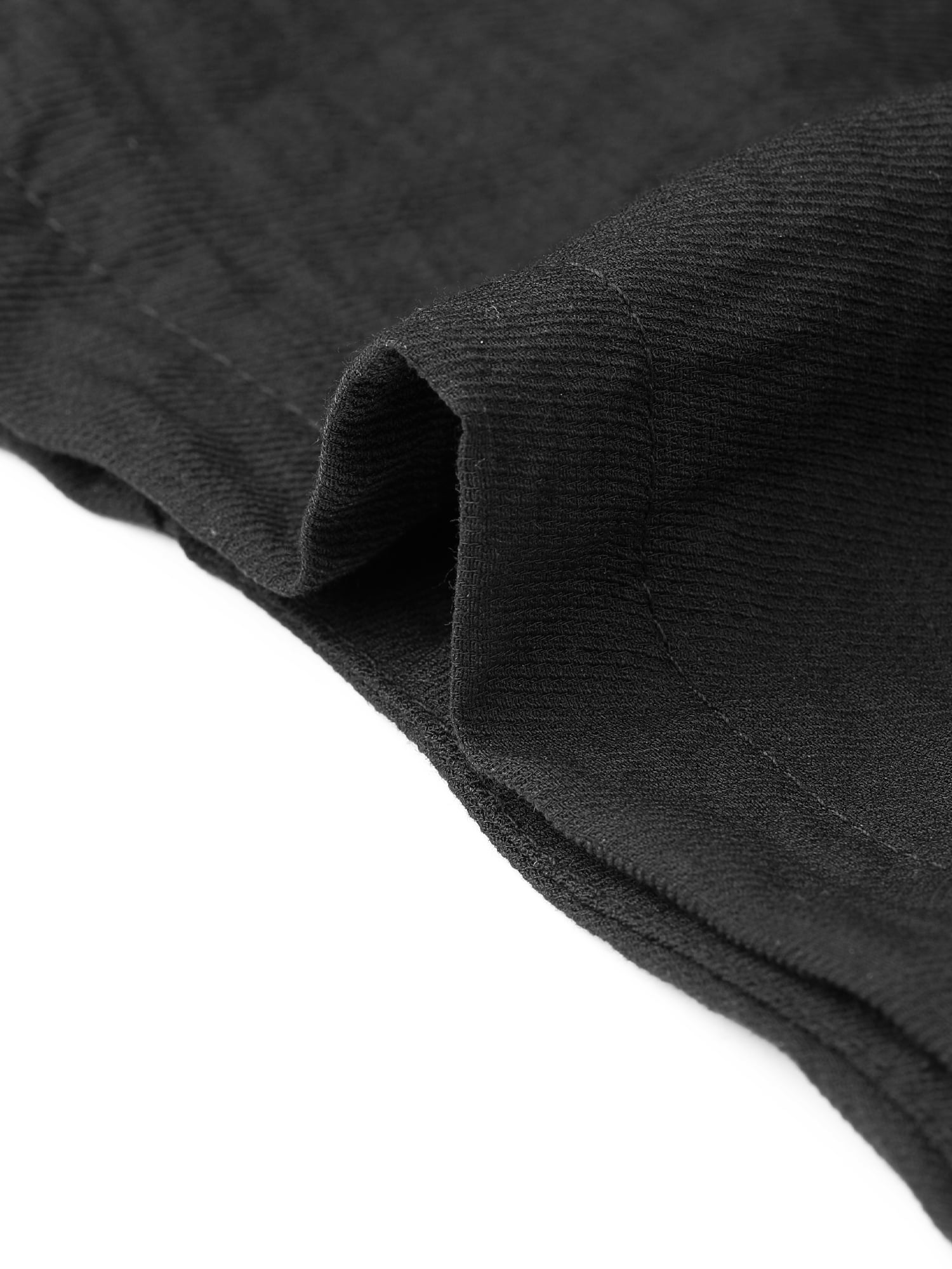 DARING DIVA Women's Linen Vest Sleeveless Button Down Casual Cropped Waistcoat S Black