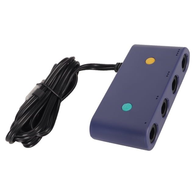 Game Controller Adapter, 150cm Cable Boost Function Plug and Play Game Controller Converter Enhance Gaming Experience Wired 3 in 1 for PC