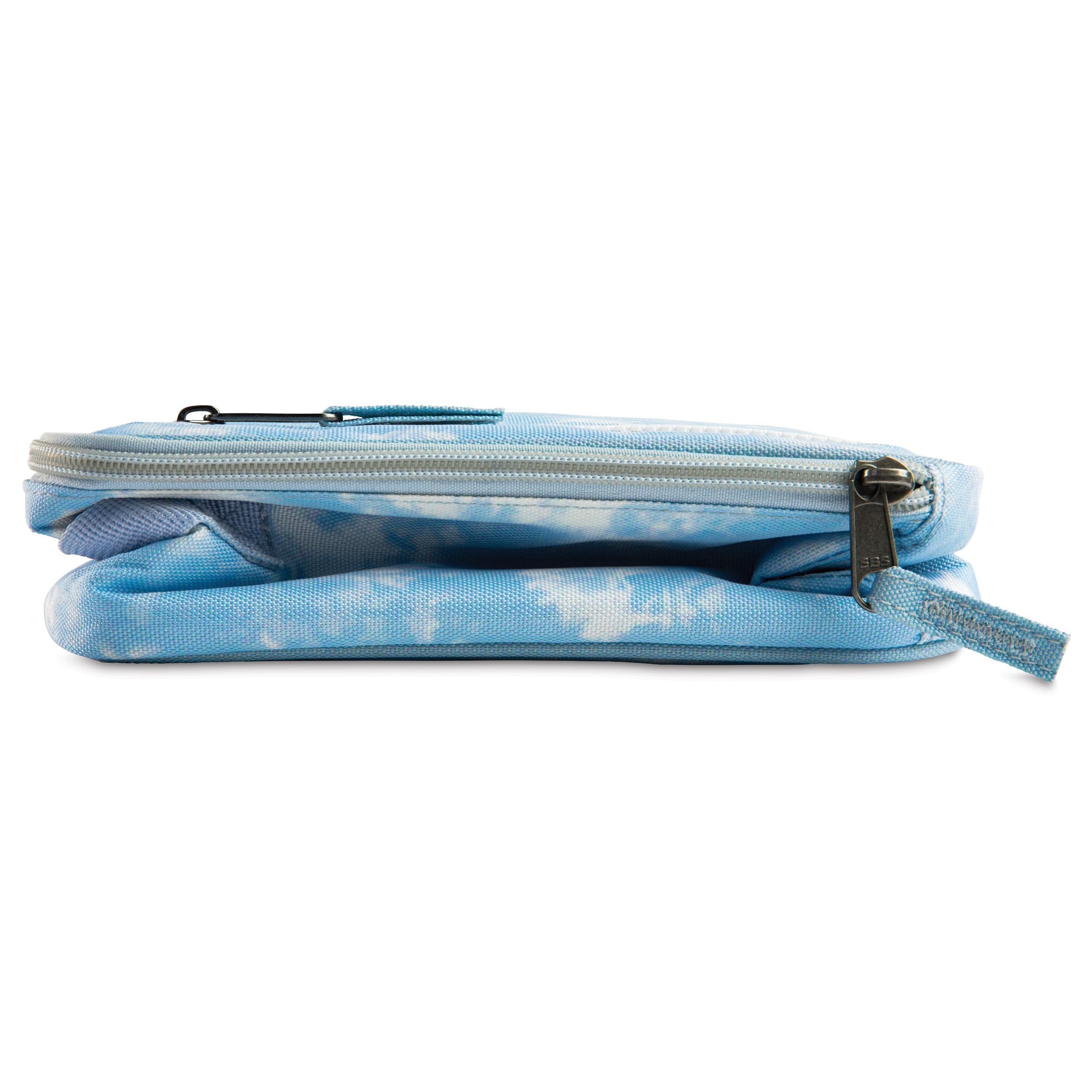 PackIt Freezable Classic Lunch Box Blue Sky Food BPA Free Non Toxic Polycanvas Reusable Lunch Boxes