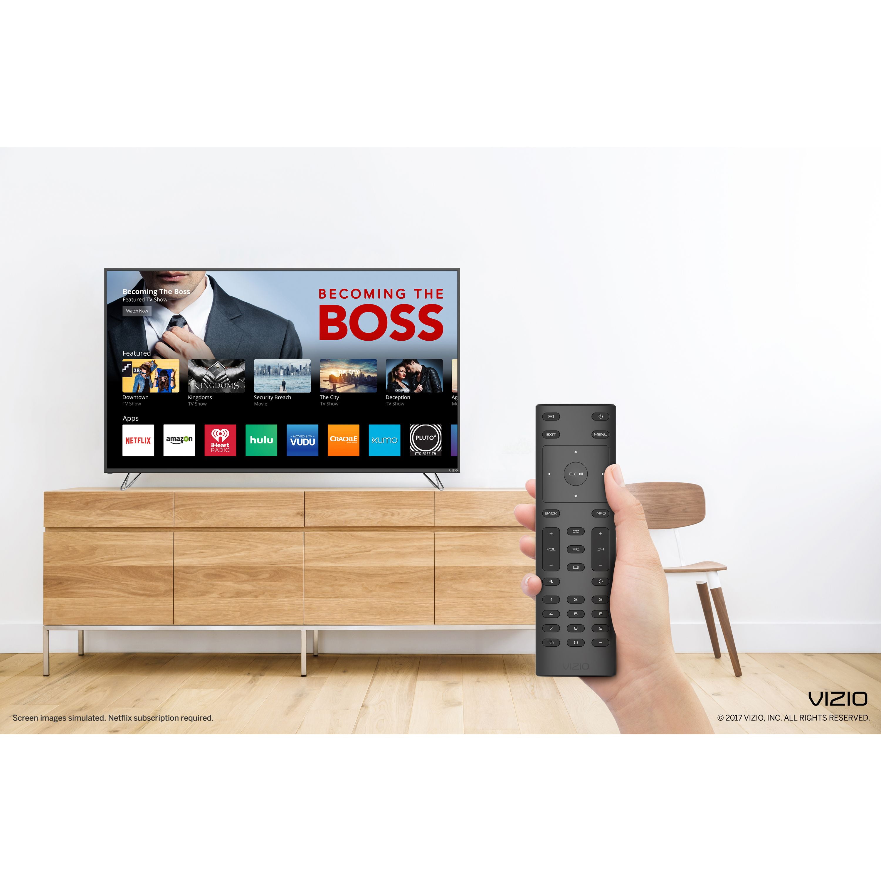 Refurbished Vizio 55 Class 4K 2160P XLED Plus Home Theater