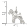 thumbnail image 3 of Sterling Silver Schnauzer Charm Pendant, 3 of 4