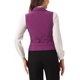 thumbnail image 3 of CHALECO DE TRAJE PARA MUJER INSPIRADOR CHIC, DOBLE BOTONADURA, CON SOLAPA, VESTIDO ELEGANTE, TALLA XL, MORADO OSCURO, 3 of 6