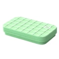 thumbnail image 1 of Tong Ice Tray Cube With Leak Proof Lid And Easy Release Silicone Design For Cubes, 1 of 3
