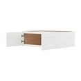thumbnail image 4 of Furinno Shaker Wall Refrigerator Kitchen Cabinet with 2-Doors, Ready to Assemble, 24 D x 36 W x 12 H, White, 4 of 8