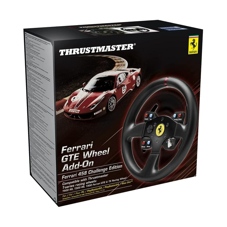 Thrustmaster Ferrari GTE F458 Wheel Add-On for PS3/PS4/PC/Xbox One 