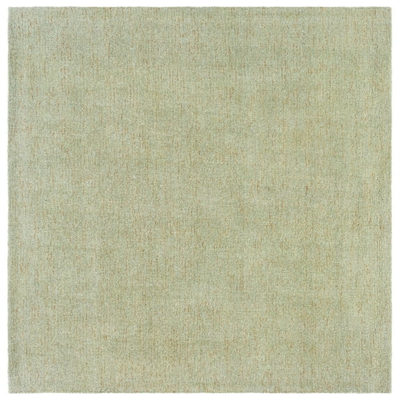 SAFAVIEH Abstract Neeha Distressed Area Rug, Green, 6' x 6' Square