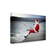 thumbnail image 2 of Trademark Fine Art 'Santa Fishing' Canvas Art by Incredi, 2 of 3