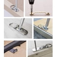 thumbnail image 4 of Kit de ganchos para colgar cuadros de 96 piezas, 9 modelos de servicio pesado Ganchos para colgar marcos de cuadros con tornillos y caja de almacenamiento para colgar cuadros de fotos JFHHH pequeña, 4 of 5