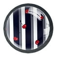 thumbnail image 2 of 4 Pcs Cherry Stripe Knobs for Kitchen Cabinet Cupboard Dresser Bookcase Drawer Pulls Handles Round Home Decor, 2 of 7