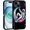 Astronaut Moon, variant on Compatible with iPhone 17 Case for MagSafe, Anti-Slip Strips 2-in-1 All-Inclusive Dual-Layer Soft TPU + PC Back for Sunset Frog Umbrella in Rain