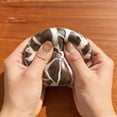 thumbnail image 4 of Squishy Black Chocolate Crunched Stress Ball, Crackling Sensory Fidget Toy for Anxiety Relief, 4 of 6