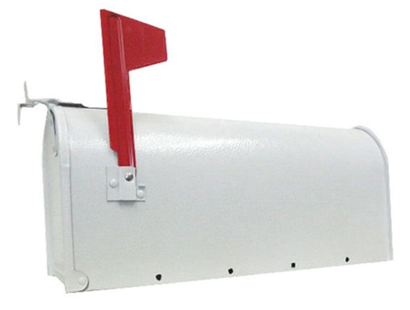 Fulton Corporation 807104 Rural Mailbox, Galvanized Steel U.S. No.1