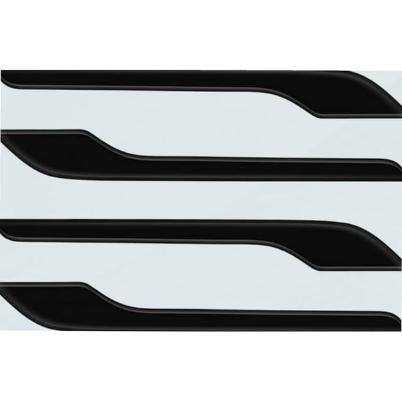 4PCS Car Door Handle Protector Stickers Anti-Scratch Car Door Handle Cover Guard Door Handle Wrap Kit for Tesla Model 3 Model Y 2019-2022 (Black)